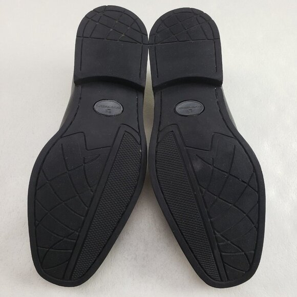 Sandro Moscoloni Edwin Leather Loafer Mens 11.5 Black Slip On Dress Casual Shoe - Picture 10 of 12